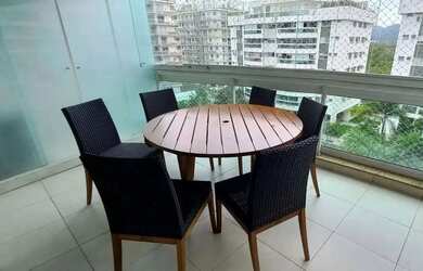 Imagem 12: Apartamento à venda 121 m² 3 suítes Varanda com cortina de vidro