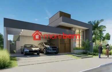 Imagem: A casa em condomínio possui 3 Dormitórios, 5 Banheiros, 2