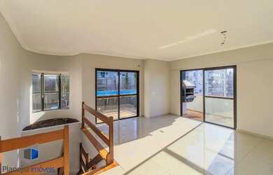 Imagem: O apartamento na cobertura possui 3 Dormitórios, 4 Banheiros