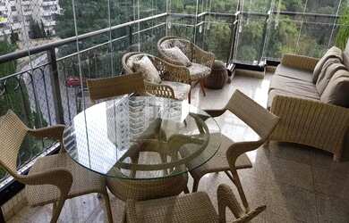 Imagem: O apartamento possui 5 Dormitórios, 5 Banheiros, 5 Vagas na