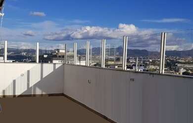 Imagem: O apartamento na cobertura possui 4 Dormitórios, 2 Banheiros