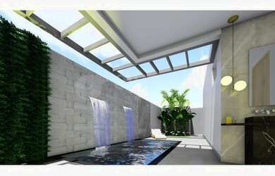 Imagem: A casa em condomínio possui 3 Dormitórios, 5 Banheiros, 4