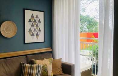 Imagem: O apartamento possui 2 Dormitórios, 2 Banheiros, 1 Vaga na