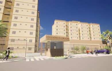 Imagem: O apartamento possui 2 Dormitórios, 2 Banheiros, 1 Vaga na