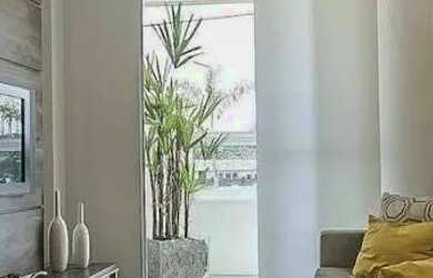 Imagem: O apartamentoe possui 2 Dormitórios, 1 Banheiro, 60-0m² de