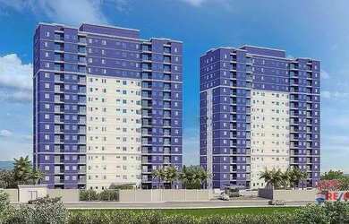 Imagem: O apartamento possui 2 Dormitórios, 1 Banheiro, 1 Vaga na garagem