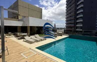 Imagem 14: Studio de 32,50m2, andar alto, nascente, com varanda integrada e fechamento...