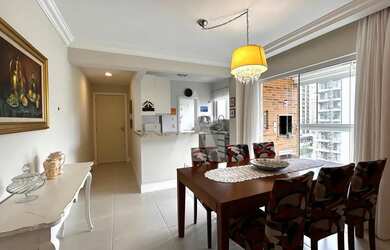 Imagem 13: Apartamento mobiliado com 3 quartos, sacada com churrasqueira, no bairro...