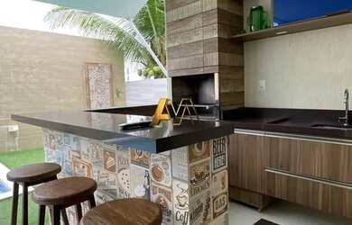 Imagem 3: CASA COM PISCINA PRIVATIVA - 4 SUÍTES NO ALPHAVILLE LITORAL NORTE II...