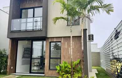 Imagem: A casa em condomínio possui 3 Dormitórios, 3 Banheiros, 2