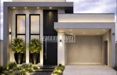 Imagem: A casa em condomínio possui 3 Dormitórios, 1 Banheiro, 2 Vagas