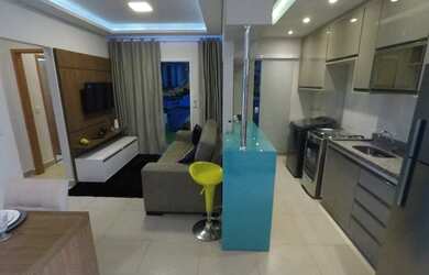 Imagem: O apartamento possui 2 Dormitórios, 2 Banheiros, 1 Vaga na