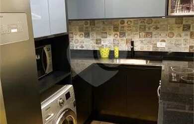 Imagem 6: Flat na Vila Olímpia. Varanda, 66m² de Área, 2 Vagas na garageme1 Dormitório