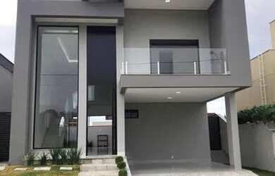 Imagem: A casa em condomínio possui 4 Dormitórios, 5 Banheiros, 4