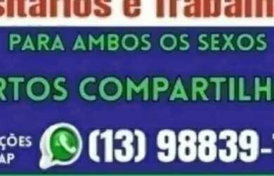 Imagem: O quarto está localizado em Boqueirão, Santos para alugar