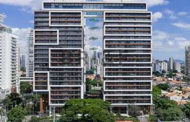 Imagem 1: Apartamento para locação 1 suíte, 1 vaga, 1 banheiro, 40m, Brooklin Paulista, São Paulo, S