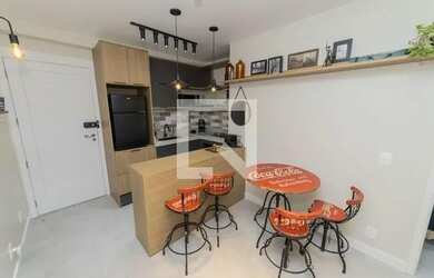 Imagem: O apartamento possui 1 Dormitório, 1 Banheiro, 25m² de Área