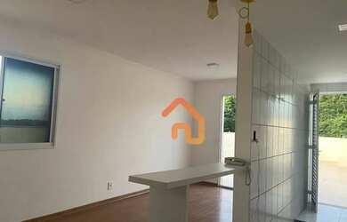 Imagem: O apartamento na cobertura possui 2 Dormitórios, 1 Banheiro