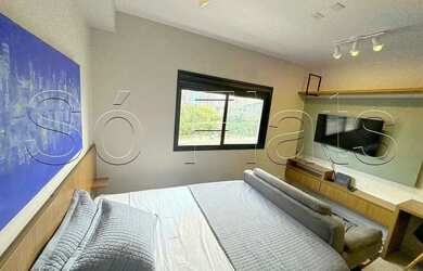 Imagem: O studio possui 1 Dormitório, 1 Banheiro, 24m² de Área, Imóvel