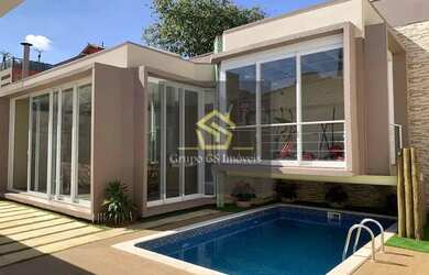 Imagem 2: Casa com 4 dormitórios à venda, 408 m² por R$ 2.400.000,00 - Condomínio Alpes de Vinhedo