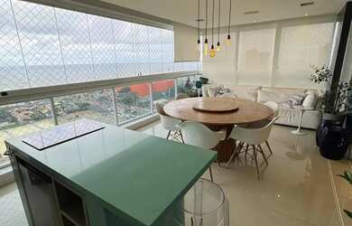 Imagem: O apartamento possui 3 Dormitórios, 5 Banheiros, 3 Vagas na