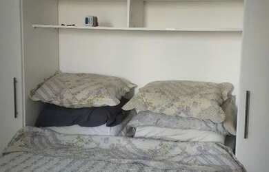 Imagem: O apartamento possui 2 Dormitórios, 2 Banheiros, 1 Vaga na