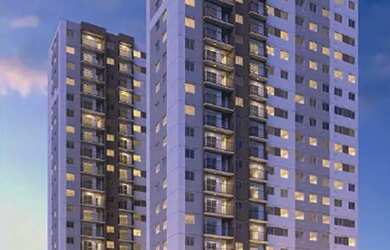 Imagem: O apartamento possui 2 Dormitórios, 1 Banheiro, 34-0m² de