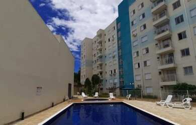 Imagem: O apartamento possui 2 Dormitórios, 1 Banheiro, 1 Vaga na garagem