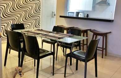 Imagem 2: Apto com 160m2, área gourmet com churrasqueira, alto padrão, 3 vagas livres