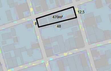 Imagem: O terreno possui 470m² de Área e está localizado em Lagoinha