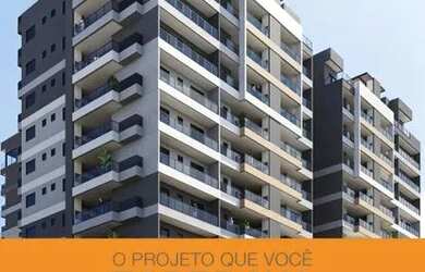 Imagem: O apartamento possui 1 Dormitório, 1 Banheiro, 1 Vaga na garagem