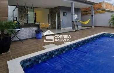 Imagem: A casa possui 3 Dormitórios, 4 Banheiros, 4 Vagas na garagem