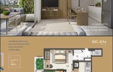 Imagem 2: Apartamento para venda com 39 metros quadrados com 1 quarto em Graça...