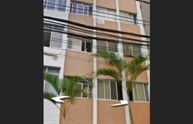 Imagem: O apartamento possui 1 Dormitório, 1 Banheiro, 1 Vaga na garagem