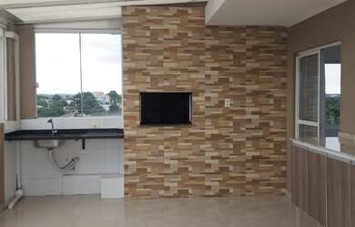 Imagem: O apartamento na cobertura possui 4 Dormitórios, 3 Banheiros