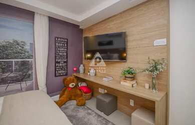 Imagem: O apartamento possui 1 Dormitório, 1 Banheiro, 37m² de Área