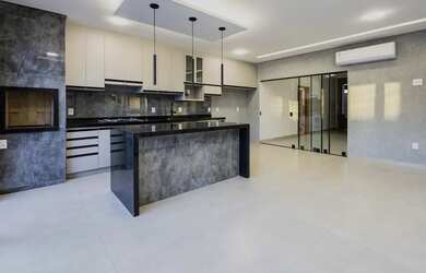 Imagem 4: Vendo Casa Nova Cond. Terra Vista Mirassol com 3 Suítes e Piscina