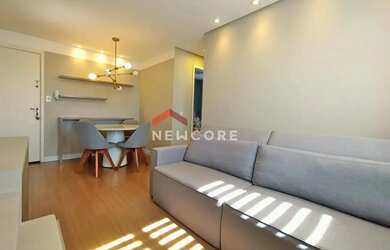 Imagem: O apartamento possui 2 Dormitórios, 1 Banheiro, 1 Vaga na garagem