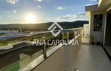 Imagem: O apartamento na cobertura possui 4 Dormitórios, 2 Banheiros