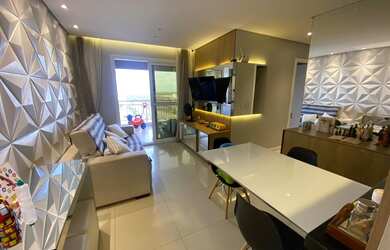 Imagem: O apartamento possui 3 Dormitórios, 3 Banheiros, 2 Vagas na