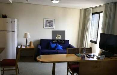 Imagem: O studio possui 1 Dormitório, 1 Banheiro, 1 Vaga na garagem