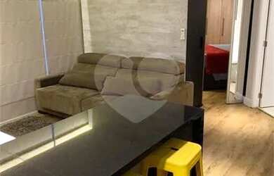 Imagem 3: Flat na Vila Olímpia. Varanda, 66m² de Área, 2 Vagas na garageme1 Dormitório