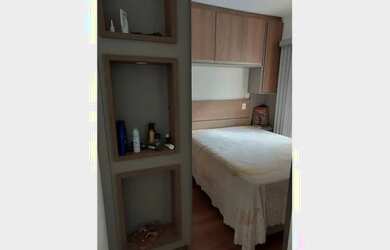 Imagem: O apartamento possui 2 Dormitórios, 2 Banheiros, 1 Vaga na