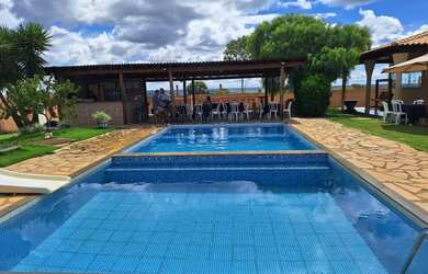 Imagem: A pousada chalé possui 5 Dormitórios, Acomodam 30 pessoas