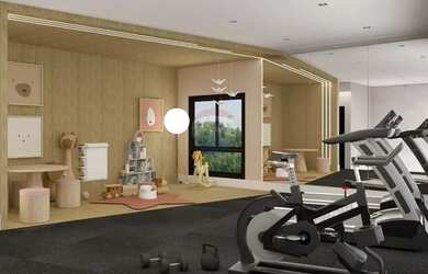 Imagem: A casa em condomínio possui 3 Dormitórios, 3 Banheiros, 2