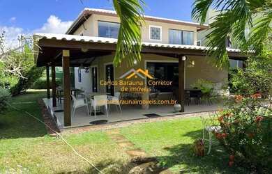 Imagem: A casa em condomínio possui 4 Dormitórios, 5 Banheiros, 4