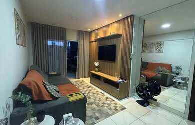 Imagem: A casa em condomínio possui 3 Dormitórios, 3 Banheiros, 2