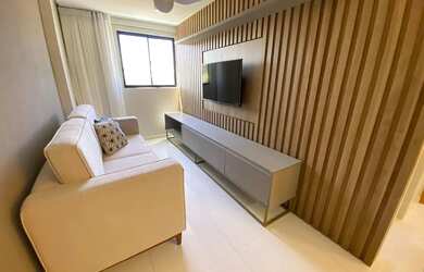 Imagem: O apartamento possui 1 Dormitório, 1 Banheiro, 1 Vaga na garagem