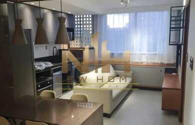 Imagem: O apartamento possui 1 Dormitório, 2 Banheiros, 1 Vaga na garagem