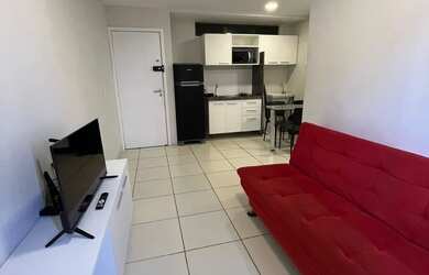 Imagem: O apartamento possui 1 Dormitório e Imóvel mobiliado e está